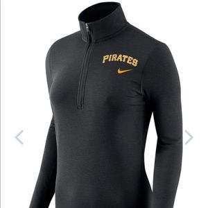 Nike MLB Pittsburgh Pirates Women’s 1/4 Zip Pullover - Sz L